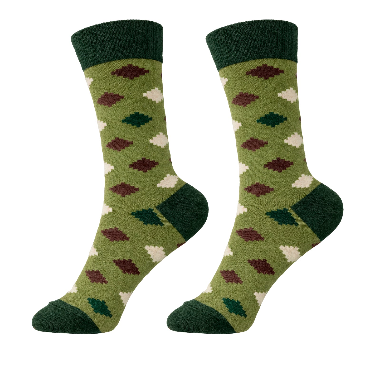 Green & Olive Patterned Dress Socks - Caza | pampeano Green & Olive Patterned Dress Socks - Caza | pampeano