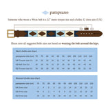 Auswahl zwischen einem beliebigen Pampeano-Ledergürtel und einer beliebigen großen Reisetasche aus Segeltuch – Geschenkpaket