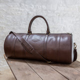 Equipo Holdall-veske - Brunt skinn