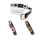 Auswahl zwischen einem beliebigen Pampeano-Ledergürtel und 2 Hundehalsbändern - Geschenkpaket