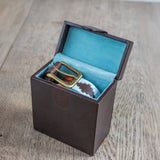 pampeano One Gürtelbox - Braunes Leder