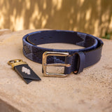 Auswahl zwischen einem beliebigen Pampeano-Gürtel, einer Lederbrieftasche und einem Schlüsselanhänger – Geschenkpaket