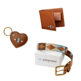 Auswahl zwischen einem beliebigen Pampeano-Gürtel, einer Lederbrieftasche und einem Schlüsselanhänger – Geschenkpaket