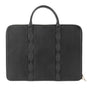 'Empresario' Briefcase - Black Leather - pampeano UK