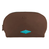Brillo Kosmetiktasche - Marineblaues Leder
