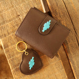 Exito Bifold Purse - Tan Leather