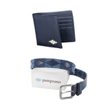 Auswahl zwischen einem beliebigen Pampeano-Gürtel und einer Lederbrieftasche - Geschenkpaket