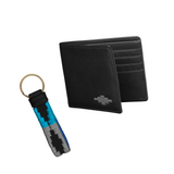 Choice of Any Leather Wallet and Keyring - Gift Package