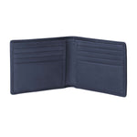 'Dinero' Card Wallet - Navy Leather - pampeano UK