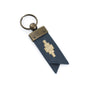 'Juntos' Origami Keyring - Navy Leather - Pampeano UK