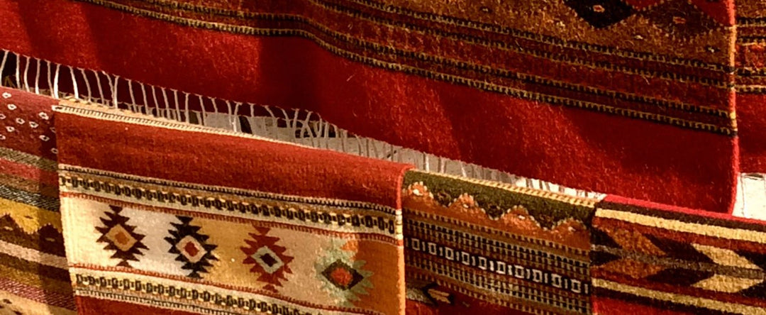 The intricate process of our handwoven rugs