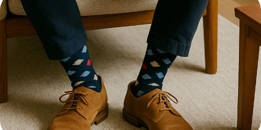 Stepping Out in Style: Patterned Socks as a Bold Form of Self-Expression