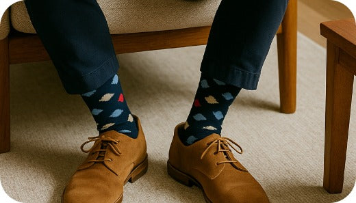 Stepping Out in Style: Patterned Socks as a Bold Form of Self-Expression