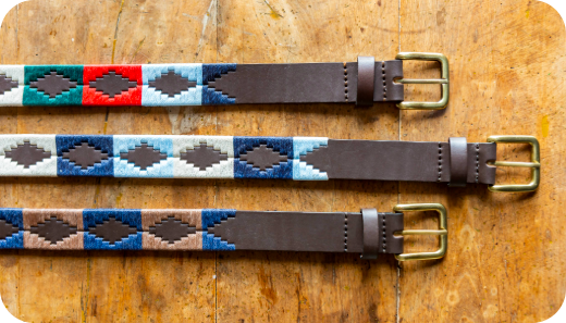 how to measure leather goods correctly: pampeano belts, dog collars and travel bags
