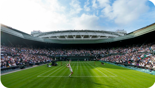 why a pampeano belt works so well for Wimbledon?