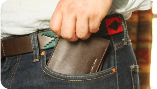 why some men hold on to their wallets?