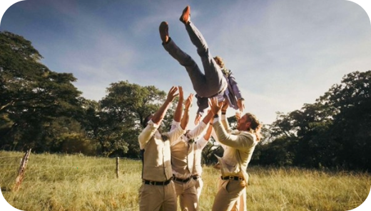 what to wear beyond the suit: pampeano accessories for groomsmen