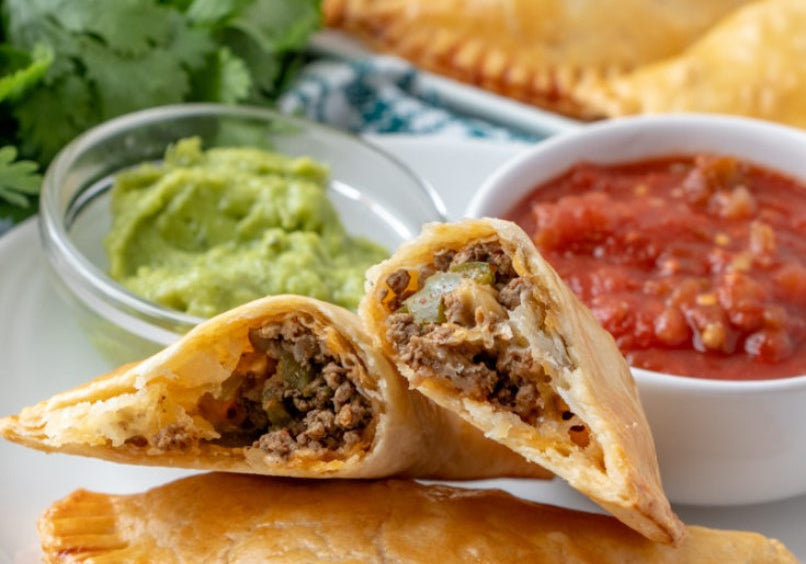 empanadas on a plate