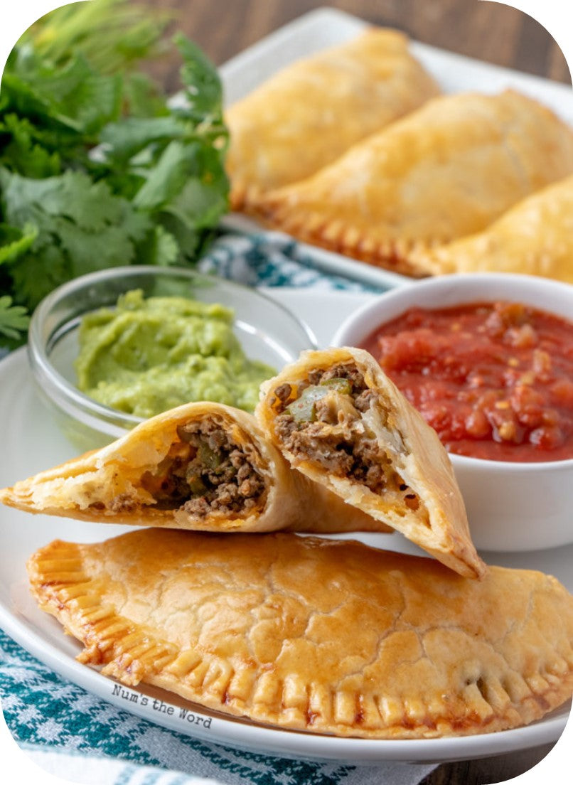 empanadas on a plate
