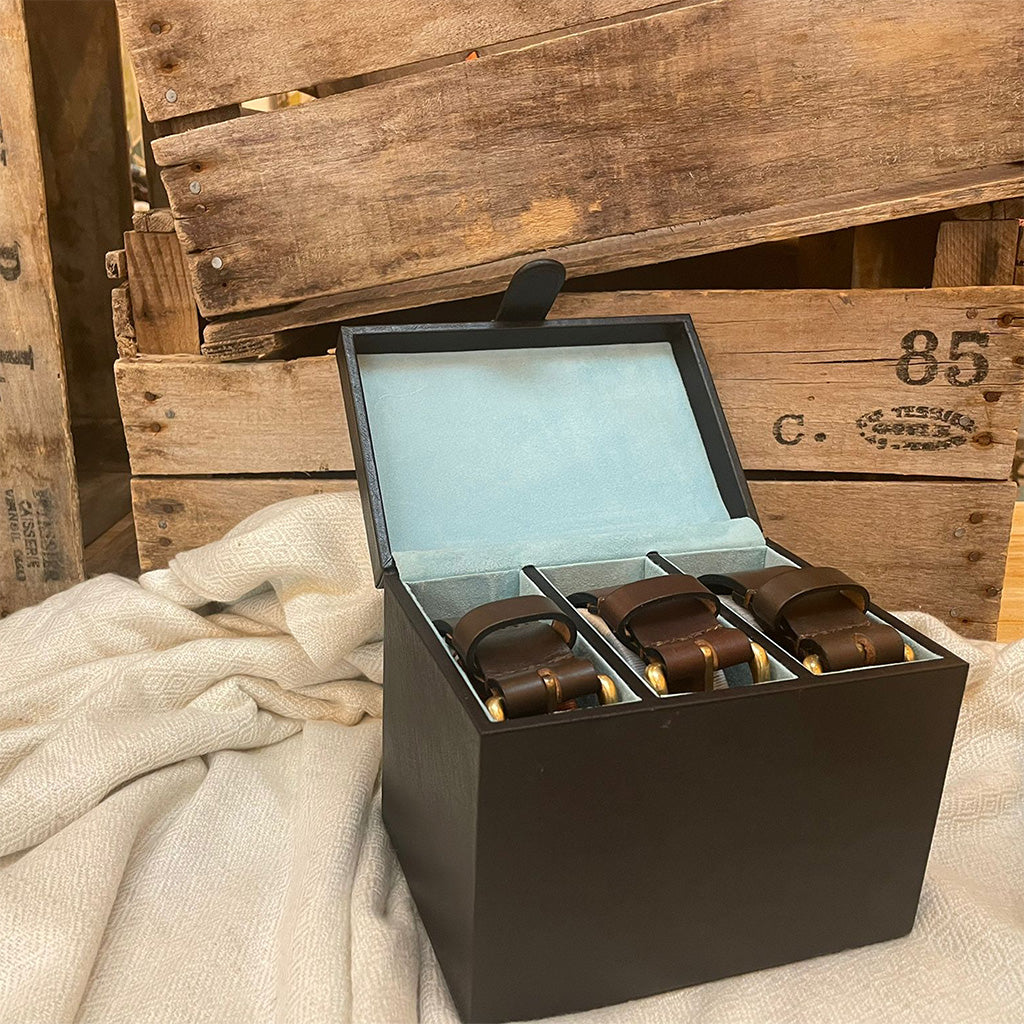 Leather Belt Boxes
