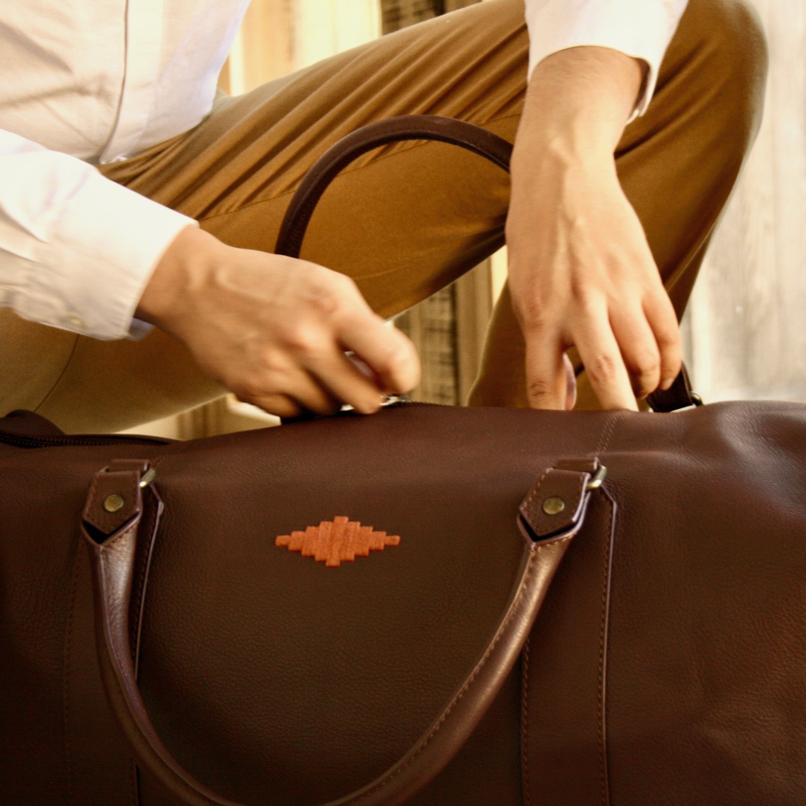 leather travel bags