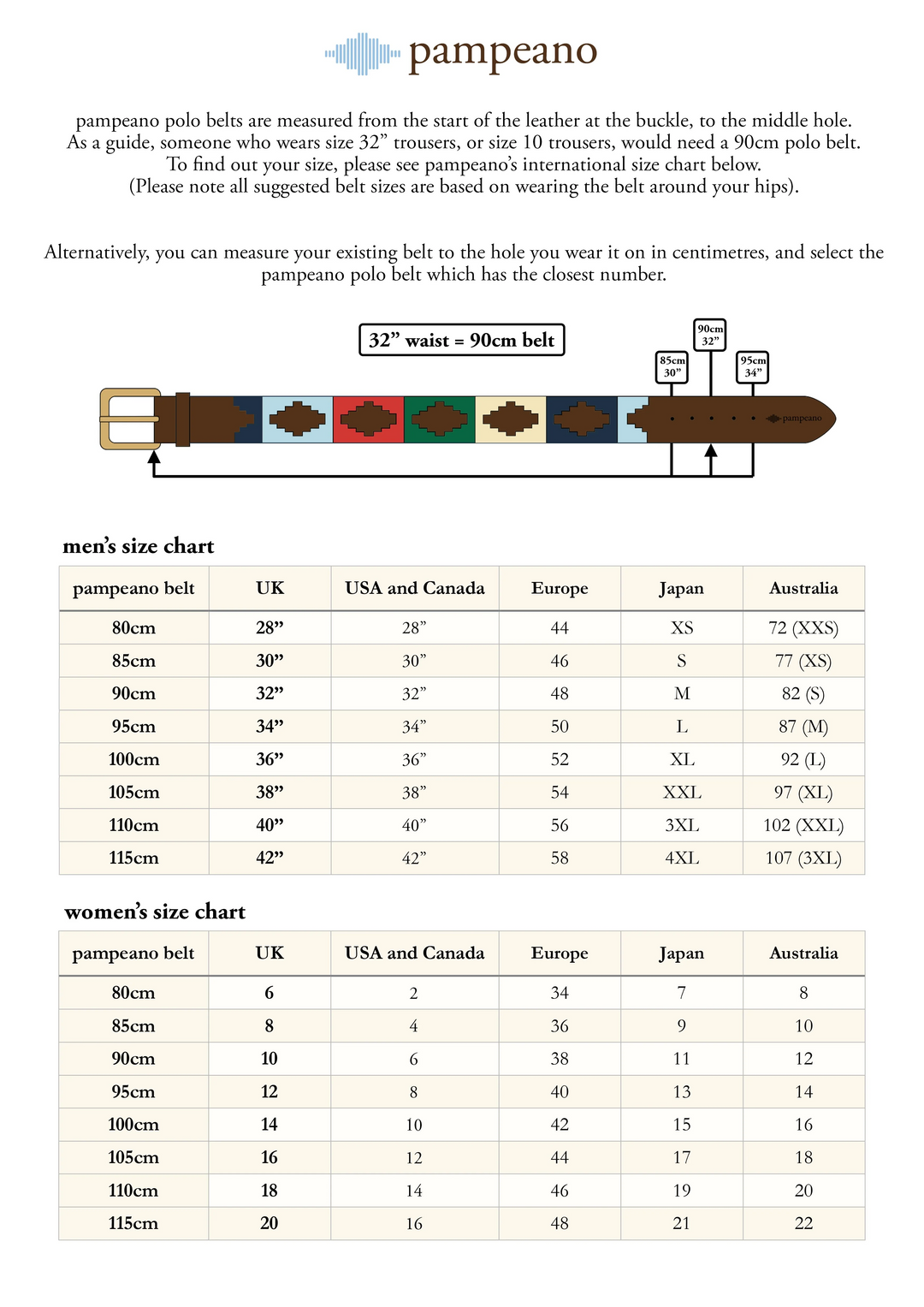 Choice of Any 2 Leather pampeano Belts - Gift Package