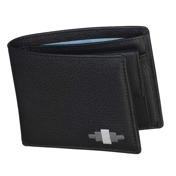 Münzgeldbörse „Moneda“ – Schwarzes Leder