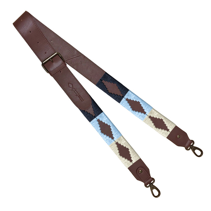 Caballero Travel Bag with Complimentary Sueno Scarf - Brown Leather