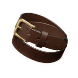 Brunt skinn pampeano belte - Papa
