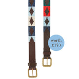 Auswahl aus 2 beliebigen Pampeano-Ledergürteln - Geschenkpaket