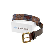 any leather belt box and three belts