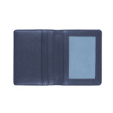 Pase Travel Card Holder - Navy Leather