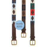 Auswahl aus 3 beliebigen Pampeano-Ledergürteln - Geschenkpaket