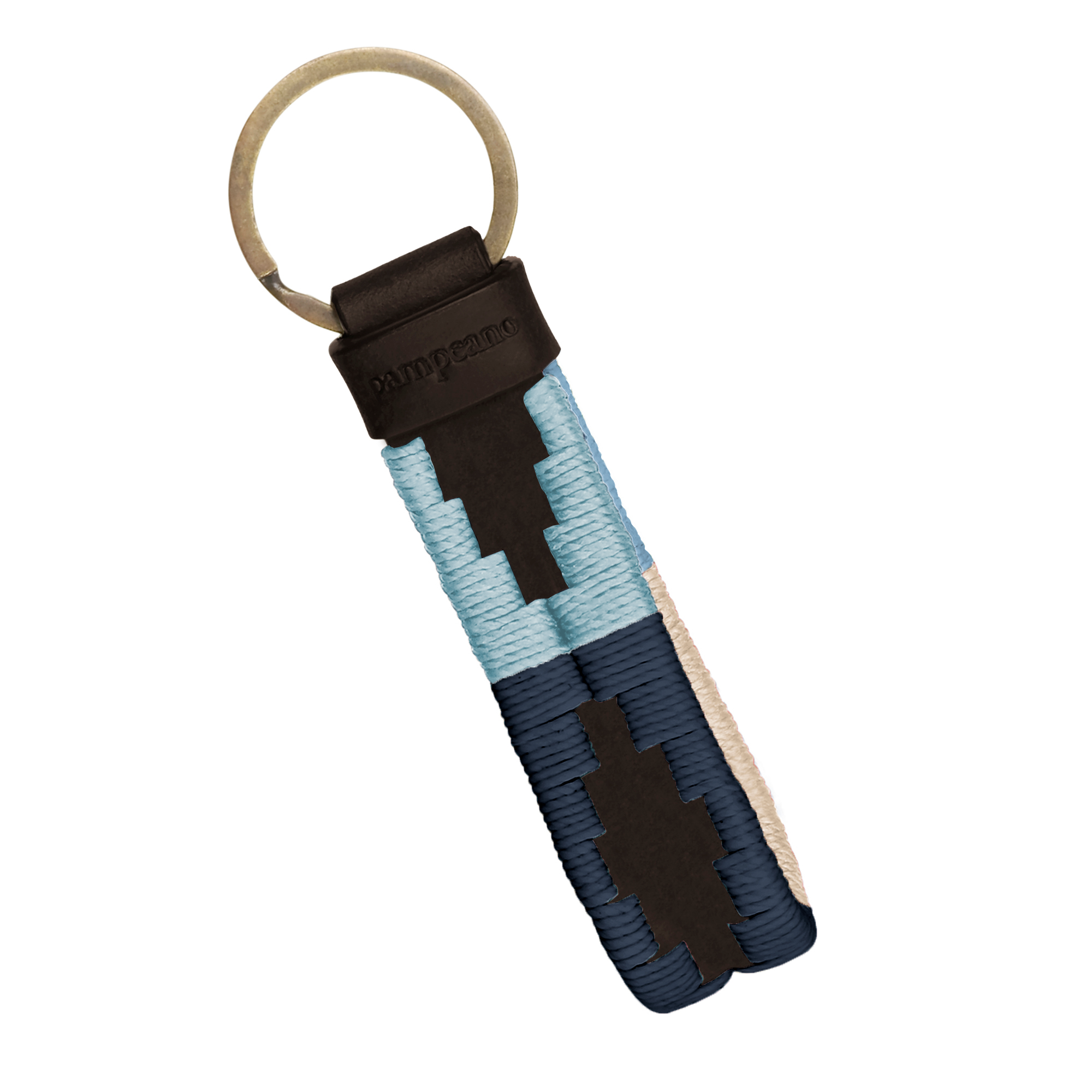 Charro Loop Keyring - Brown Leather