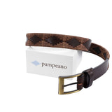 Bordado pampeano belt - brown