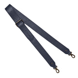 navy leather straps