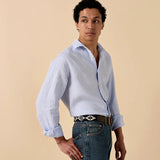 Confianza pampeano belt - navy suede