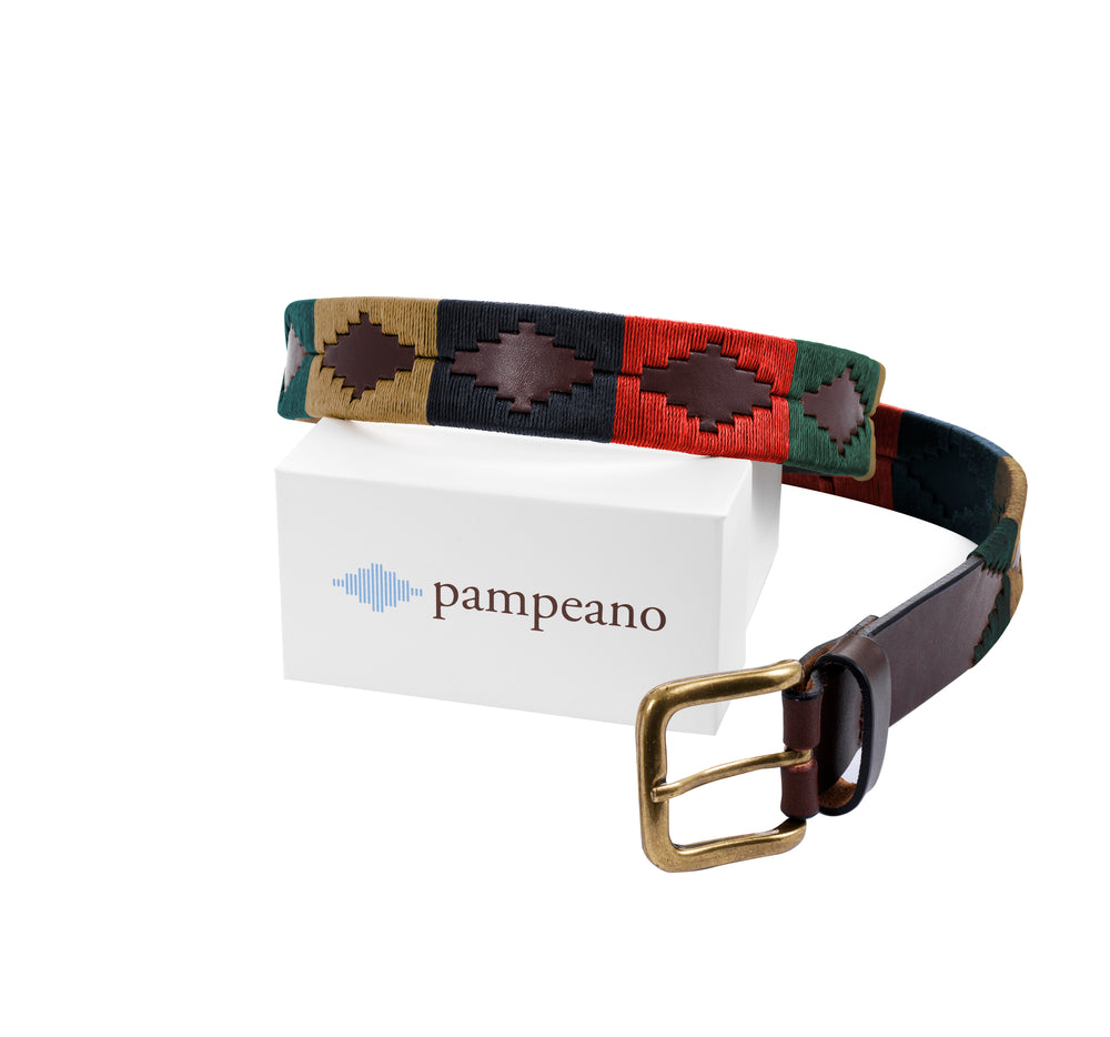 Choice of Any Leather pampeano Polo Belt and Dog Collar - Gift Package - pampeano UK