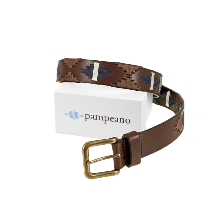 Choice of Any pampeano Polo Belt and Any Leather Washbag - Gift Package - pampeano UK