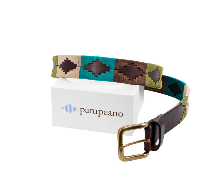 Auswahl eines beliebigen Pampeano-Ledergürtels und einer Aktentasche - Geschenkpaket