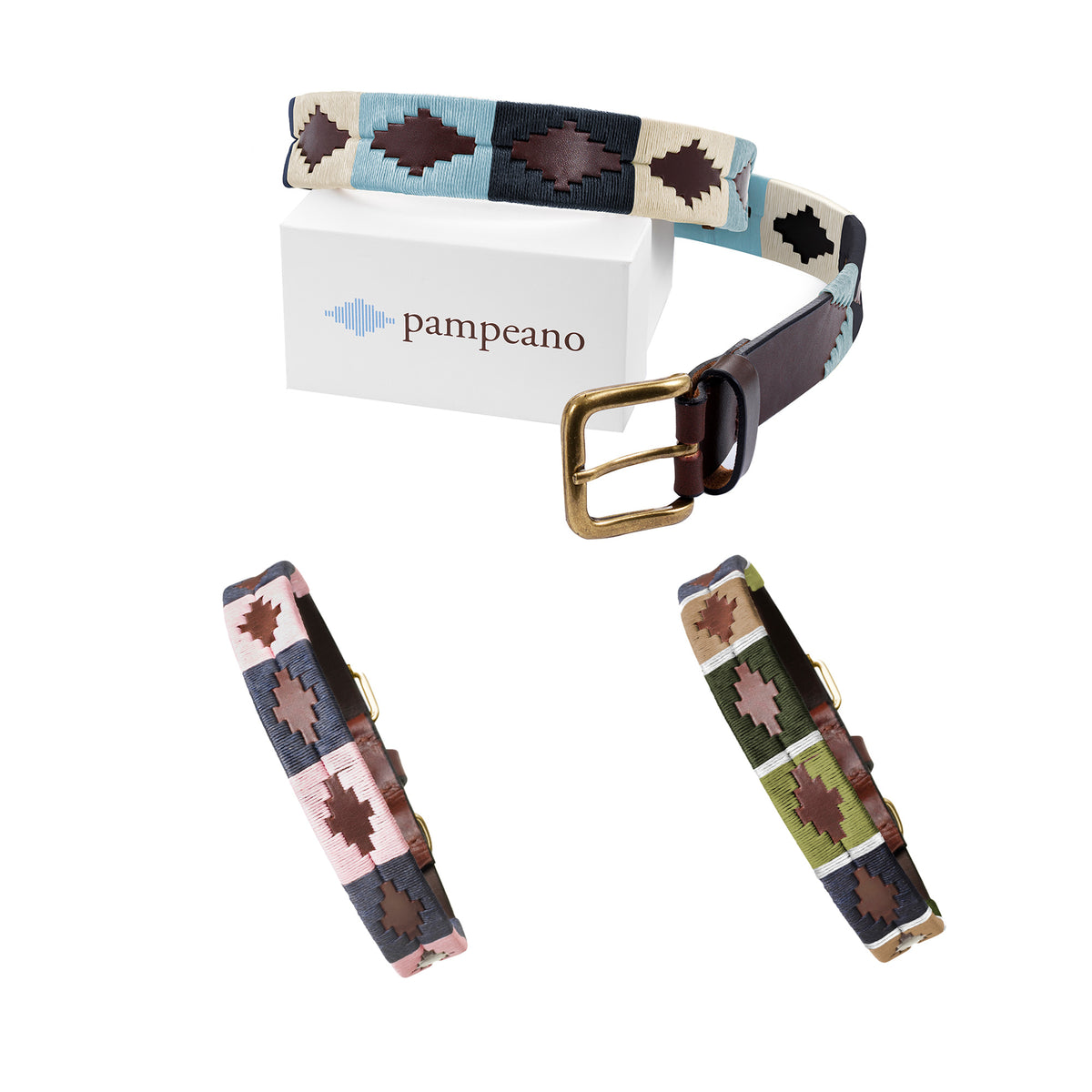 any leather belt 2 dog collars