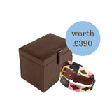 Choice of a Leather Belt Box and Three Belts