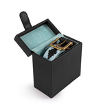 pampeano One Belt Box - Black Leather
