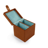 pampeano Two Belt Box -  Tan Leather