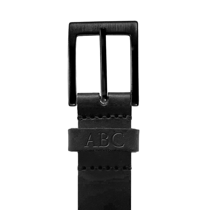 Bordado pampeano Belt - Black