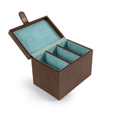pampeano Three Belt Box -  Brown Leather