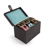 Choice of a Leather Belt Box and Three Belts