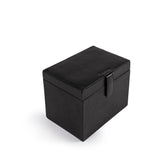 pampeano Three Belt Box -  Black Leather
