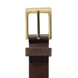 Bordado pampeano Belt - Brown