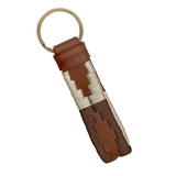Charro Loop Keyring - Tan Leather